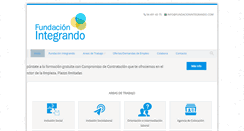 Desktop Screenshot of fundacionintegrando.com